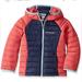 Columbia Jackets & Coats | Columbia Teen-Girl's Powder Lite Hooded Jacket | Color: Blue/Pink | Size: 10g