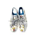 Disney Shoes | Disney Canvas Tennis Shoes Size 5 | Color: Black/White | Size: 5