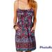 American Eagle Outfitters Dresses | American Eagle Outfitters Paisley Boho Pocket Slip Dress Size Petite Small | Color: Blue/Red | Size: Sp