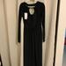 Zara Dresses | Black Long Ankle Dress Zara Nwt Key Hole | Color: Black | Size: L
