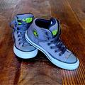 Converse Shoes | Converse Allstar Chuck Taylor Street Mid (Kids) | Color: Gray/White | Size: 12 Unisex