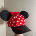 Disney Accessories | Disney Cap | Color: Red/White | Size: Os