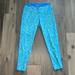 Lilly Pulitzer Pants & Jumpsuits | Lilly Pulitzer Luxletic Leggings Tights Green Blue Large | Color: Blue/Green | Size: L