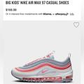 Nike Shoes | Brand New! Big Kids' Nike Air Max 97 Casual Shoes Women Size 6 Kids Size 4.5 | Color: Pink/White | Size: 6