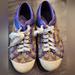 Coach Shoes | Coach Purple Sequins Sneakers Women Size 6 | Color: Purple | Size: 6
