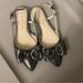 Jessica Simpson Shoes | Jessica Simpson Close To Perfect Condition Slip On Sparkly Shoes | Color: Black/Silver | Size: 7.5