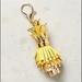 Anthropologie Accessories | Anthropologie Tropical Tassel Pineapple Keychain | Color: Gold/Yellow | Size: Os