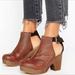 Free People Shoes | Free People Amber Orchard Clog Brown Leather And Suede Shoes Sz 7 | Color: Brown | Size: 7