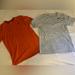 Nike Shirts | Lot Of 2 Nike Dri-Fit Short Sleeve T-Shirts One Gray And The Other Red-Orange | Color: Gray/Red | Size: M