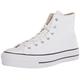 Converse Damen Chuck Taylor All Star Lift Gymnastikschuh, Weiß Schwarz und Weiß, 45 EU