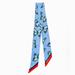 Kate Spade Accessories | Kate Spade Butterfly 100% Silk Skinny Scarf Accessories Nwt | Color: Blue | Size: Os