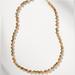 Anthropologie Jewelry | Anthropologie Beaded Heart Necklace | Color: Gold | Size: Os