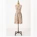 Anthropologie Dresses | Anthropologie Knitted & Knotted's Glinting Persica Sweater Dress Sz M | Color: Cream/White | Size: M