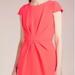 J. Crew Dresses | J. Crew Bright Pink Pleated Sheath Dress | Color: Pink | Size: 2