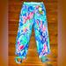 Lilly Pulitzer Pants & Jumpsuits | Lilly Pulitzer Leggings Bnwt Xs Women’s. | Color: Blue/Pink | Size: Xs