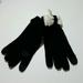 Kate Spade Accessories | New Kate Spade Chic Gloves Special Touch Technolog Knit Bow New | Color: Black/White | Size: Os