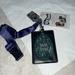 Disney Accessories | Disney The Haunted Mansion Id Holder With Lanyard | Color: Black/Green | Size: Os