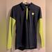 Adidas Tops | Adidas Womens Golf Polo Performance Shirt Blue Yellow Long Sleeve Size Medium | Color: Blue/Yellow | Size: M