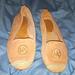 Michael Kors Shoes | Ladies Suede Michael Kors Slip On Espadriles Shoes 7.5 Must See | Color: Cream/Tan | Size: 7.5