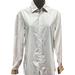 Burberry Tops | Burberry Brit Womens White Casual Button-Down Shirt Size Sp Cotton Blend | Color: Tan/White | Size: Sp