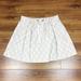 J. Crew Skirts | J. Crew Pink/Cream Patterned Skirt Size 6 | Color: Cream/Pink | Size: 6