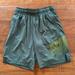 Nike Bottoms | Boys Nike Dri Fit Shorts. Olive Green With Neon Nike Brand Emblem. | Color: Green | Size: Mb