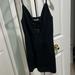 Urban Outfitters Dresses | Black Urban Outfitters Dress | Color: Black/Silver | Size: M