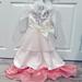 Disney Costumes | Disney Princess Glinda The Good Witch Costume Size 5/6 | Color: White | Size: 5/6