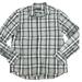 Michael Kors Shirts | Michael Kors Button Up Shirt Blue Gray Plaid 100% Cotton Long Sleeves Men Large | Color: Gray | Size: L