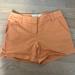 J. Crew Shorts | J Crew Orange Chino Shorts Size 4 | Color: Orange | Size: 4