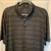 Nike Shirts | Nike Golf Polo | Color: Black/Silver | Size: Xl