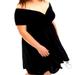 Torrid Dresses | Bnwt Torrid 3 Off Shoulder Black Fit & Flare Skater Dress Ribbed | Color: Black | Size: 3x