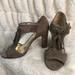 Coach Shoes | Coach Size 7 Tan Suede Tasseled Sandals | Color: Gold/Tan | Size: 7