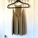 Free People Tops | Free People - Flowy Tank - Olive | Color: Green | Size: S