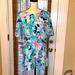 Lilly Pulitzer Pants & Jumpsuits | Lilly Pulitzer Britton Romper Lookin Sharp Size Sm Nwt | Color: Blue/Pink | Size: S