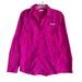 Columbia Tops | Columbia Pfg Women's Omni-Freeze Shirt Sz M Pink Stretch Outdoor Utility Fishing | Color: Pink | Size: M