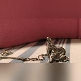 Disney Jewelry | Eeyore Disney Pendant With Box Chain Italian 925 Sterling Silver Necklace | Color: Silver | Size: Os