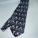 Disney Accessories | Mickey Unlimited Mens Silk Neck Tie Mickey Mouse All Over Graphics Novelty Nwot | Color: Blue/Red | Size: Os