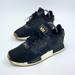 Adidas Shoes | Adidas Nmd_r1 V2 Men Sz 8 Sneakers Casual Black Gold Metallic Fz2132 Casual Low | Color: Black/Gold | Size: 8