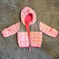 The North Face Jackets & Coats | Baby Reversible Thermoball Hooded Jacket | Color: Gray/Pink | Size: 3-6mb