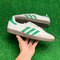 Adidas Shoes | Adidas Samba Og Low Mens Casual Shoes White Green Ig1024 New Multi Sz | Color: Green/White | Size: 12.5 : No Lid