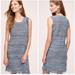 Anthropologie Dresses | Anthropologie Holding Horses Fringed Dress | Color: Blue/White | Size: M