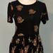 Lularoe Dresses | Lularoe S Elegant Amelia | Color: Black/Gold | Size: S