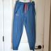 Under Armour Bottoms | Boys Under Armour Light Blue Joggers With Orange Accents | Color: Blue/Orange | Size: Mb