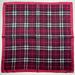 Burberry Accessories | Burberry Handkerchief | Color: Black/Red | Size: 22 X 22 Inches