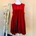 Free People Dresses | Free People Red Lace Babydoll Dress! Size Large. May Fit Some Mediums.Size Large | Color: Red | Size: L
