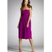 J. Crew Dresses | J Crew Juliet Silk Chiffon Strapless Dress Size 00 Nwt | Color: Purple | Size: 00