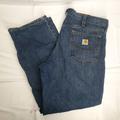 Carhartt Jeans | Carhartt Relaxed Fit Medium Wash Denim Jeans 38x30 | Color: Blue | Size: 38