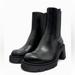 Zara Shoes | Block Heel Ankle Boot | Color: Black | Size: 8