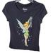 Disney Shirts & Tops | Disney Tinker Bell Graphic Short Sleeved Tee Shirt New With Tags Size Large | Color: Black | Size: Lg